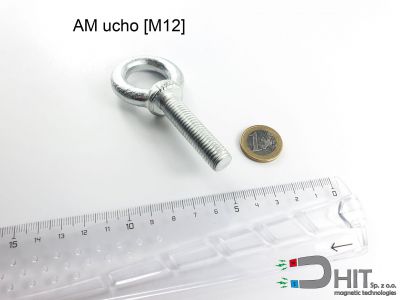 AM ucho [M12]  - dodatki do neodymowych magnesów