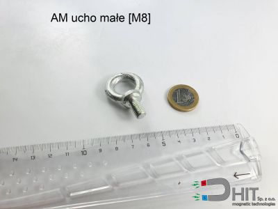 AM ucho małe [M8]  - dodatki do neodymowego magnesu