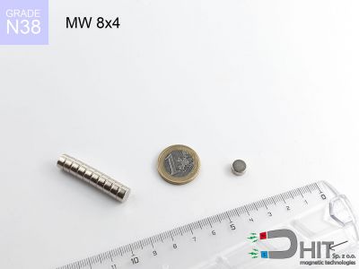 MW 8x4 N38 magnes walcowy