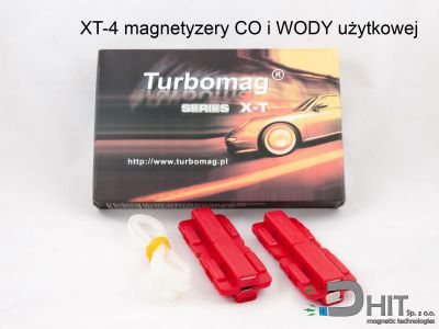 XT-4 magnetyzery CO i WODY użytkowej  - turbomag <sup>®</sup> magnetyzery do wody i c.o.