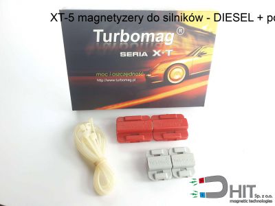 XT-5 magnetyzery do silników - DIESEL + powietrze  - turbomag <sup>®</sup> magnetyzery do silnika diesel'a