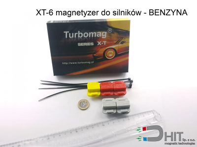 XT-6 magnetyzer do silników - BENZYNA + olej  - magnetyzer XT-6